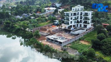 Hà Nội: Dự án khủng bị ‘tuýt còi’ sai phạm vẫn ngang nhiên thi công ở hồ Đồng Đò